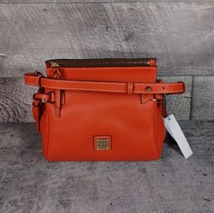 Dooney and Bourke Pebbled Grain Tassel Bag